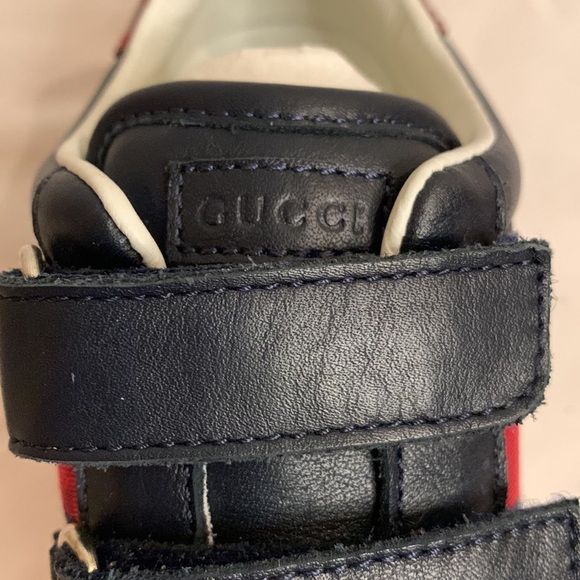 Gucci Kids Sneakers - Black and Red - Picture 13 of 16